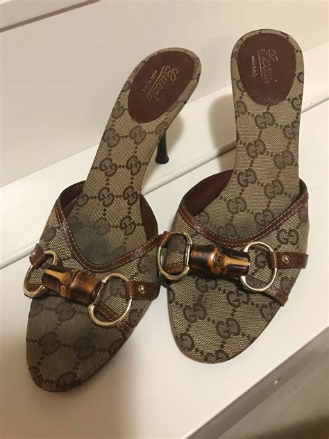 vintage custom gucci edition heels|vintage Gucci sandals.